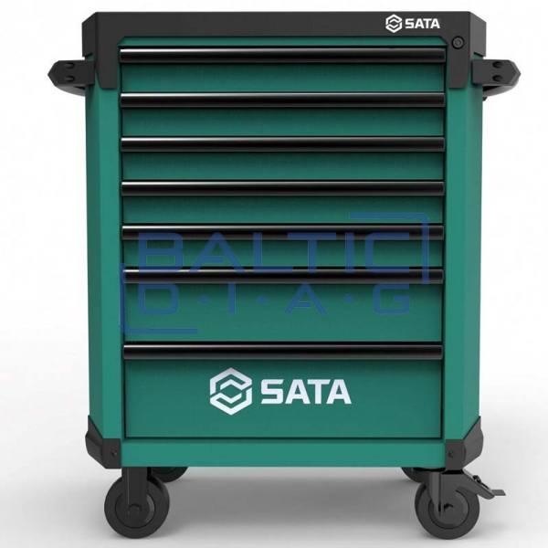 Тележка для инструментов, 7 ящиков Sata Pro