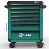 Тележка для инструментов, 7 ящиков Sata Pro