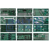 Тележка для инструментов, 7 ящиков Sata Pro с 246 шт. инструментов