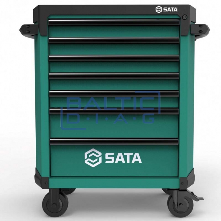 Tool trolley, 7 drawers Sata Pro with 246 pcs. tools