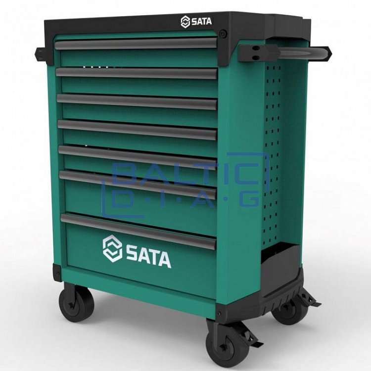 Tool trolley, 7 drawers Sata Pro with 246 pcs. tools
