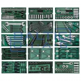 Тележка для инструментов, 7 ящиков Sata Pro с 300 шт. инструментов