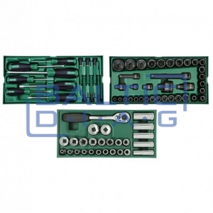 Тележка для инструментов, 7 ящиков Sata Pro с 300 шт. инструментов