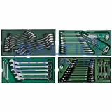 Тележка для инструментов, 7 ящиков Sata Pro с 300 шт. инструментов