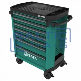 Тележка для инструментов, 7 ящиков Sata Pro с 300 шт. инструментов
