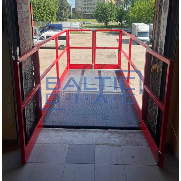 Two scissor platform lifting table Zafer