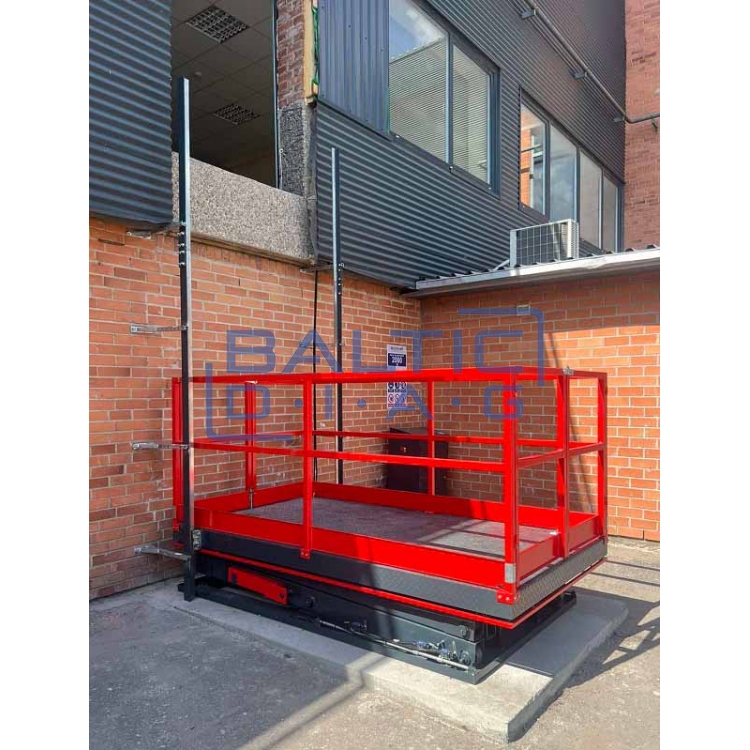 Two scissor platform lifting table Zafer