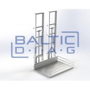 Tandem two-column cargo lift Zafer Tandem two-column cargo lift Zafer
