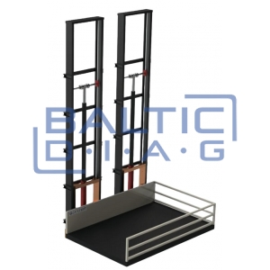 Tandem two-column cargo lift Zafer Tandem two-column cargo lift Zafer