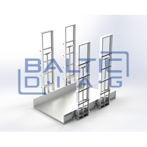 Four column cargo lift Zafer Four column cargo lift Zafer