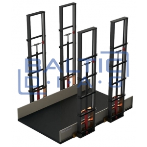 Four column cargo lift Zafer Four column cargo lift Zafer