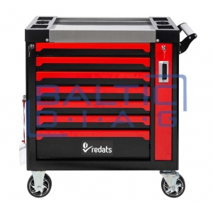 Tool trolley with 7 drawers and pull-out wall Redats