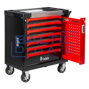 Tool trolley with 7 drawers and pull-out wall Redats