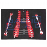 Tool trolley with 7 drawers and pull-out wall and 258 pcs. tools Redats
