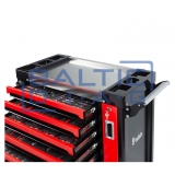Tool trolley with 7 drawers and pull-out wall and 258 pcs. tools Redats