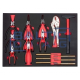 Tool trolley with 7 drawers and pull-out wall and 258 pcs. tools Redats