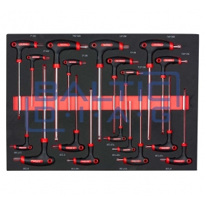 Tool trolley with 7 drawers and pull-out wall and 258 pcs. tools Redats