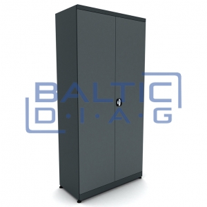 Metal work cabinet with 4 shelves Valkenpower