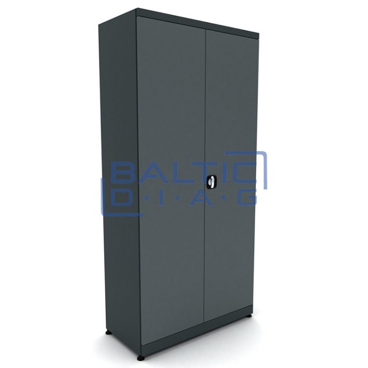 Metal work cabinet with 4 drawers, 4 shelves and boxes Valkenpower