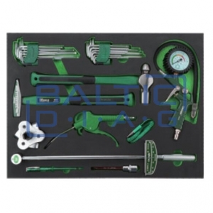 Tool trolley, 7 drawers and 330 pcs. tools