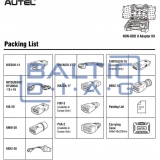 Diagnostic connector kit, Autel OBD1