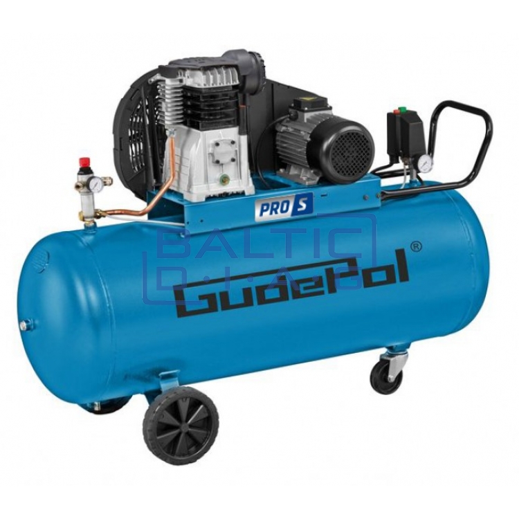 Stūmoklinis oro kompresorius Gudepol GD Pro 200l, 480 l/min, 10 bar