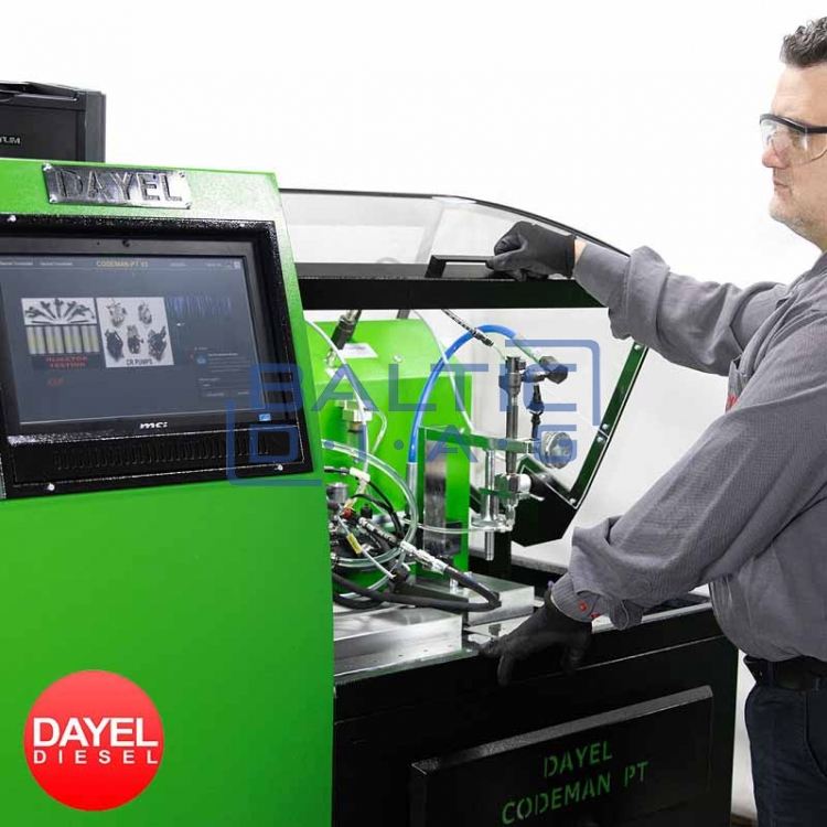 Test stand for diesel injectors and pumps Codeman 1 PT