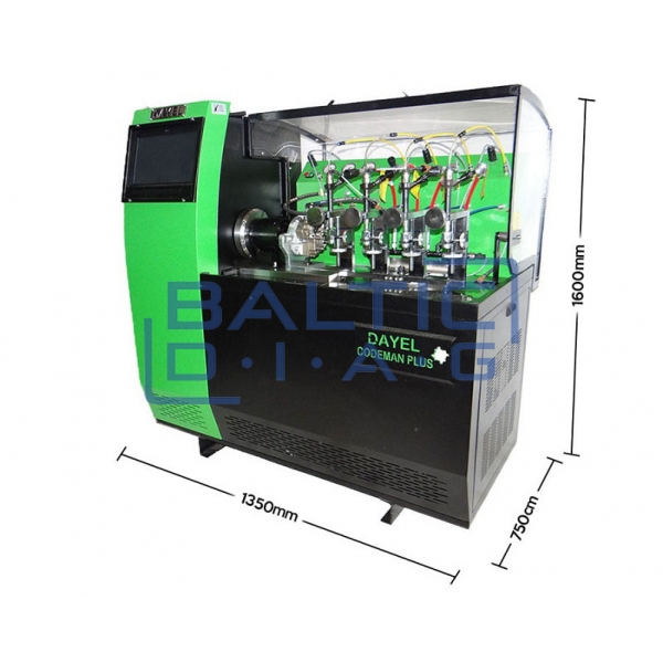 Codeman Plus diesel injector and pump test bench