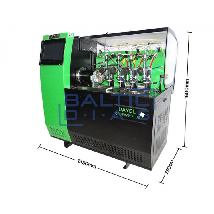 Codeman Plus diesel injector and pump test bench