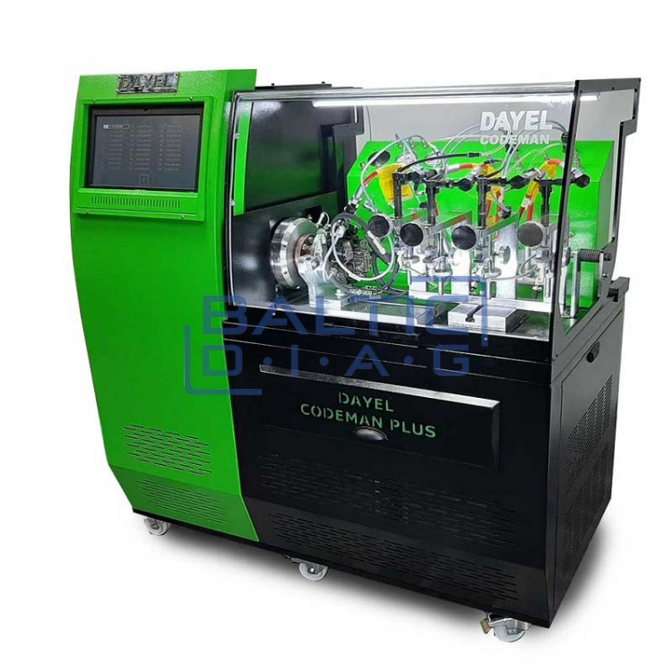 Codeman Plus diesel injector and pump test bench