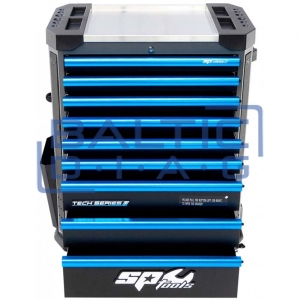 Tool trolley with 9 drawers SPtools Tech series