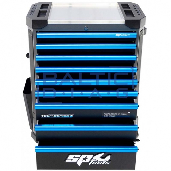Tool trolley with 9 drawers SPtools Tech series