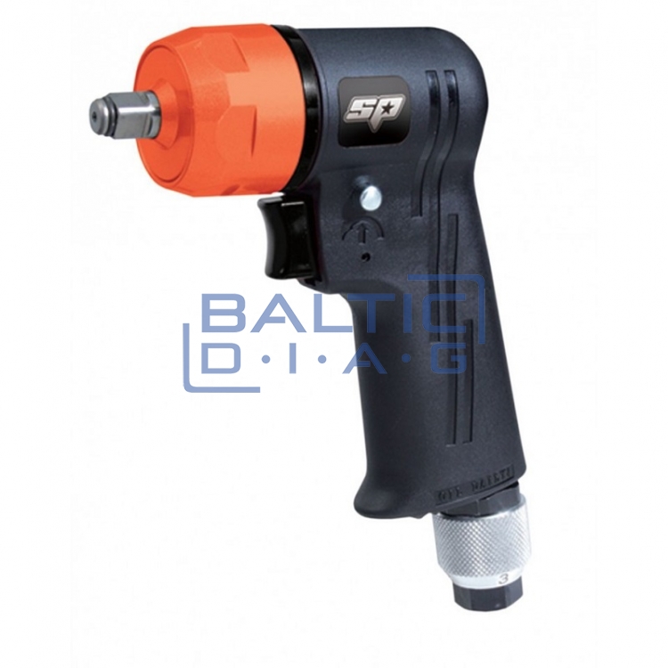 Kompaktiškas pneumatinis veržliasukis SPtools 3/8'', 110 Nm