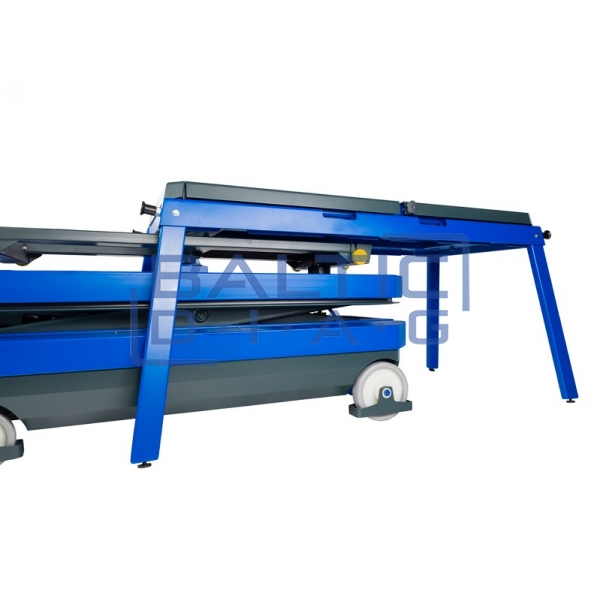 Electrohydraulic, mobile scissor lift for electric cars BT1200