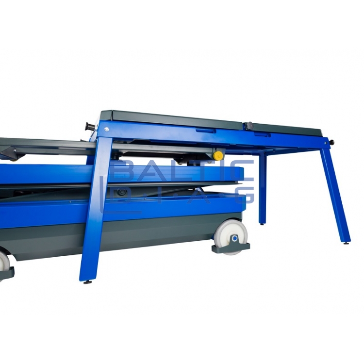 Electrohydraulic, mobile scissor lift for electric cars BT1200