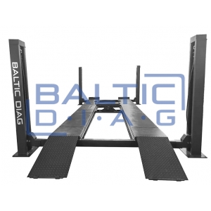 Four column lift with axle lift, 8000 kg, BD-8000