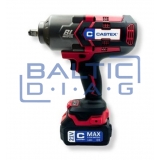 Akumuliatorinis smūginis veržliasukis Castex 1/2", 21V, 1700 Nm
