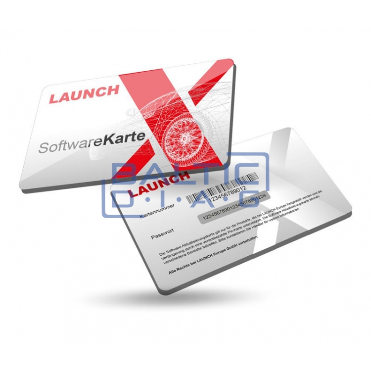 Launch 1 year updates with SGW login package, X-431 Euro Turbo II / LINK