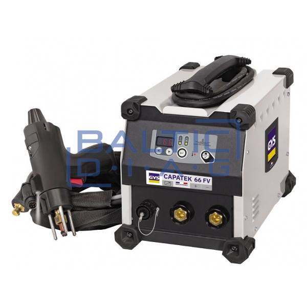 Spot welding equipment GYS Capatek 66 FV with retractable welding gun