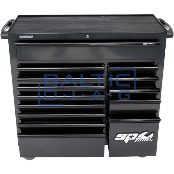Tool trolley with 14 drawers SPtools Custom series