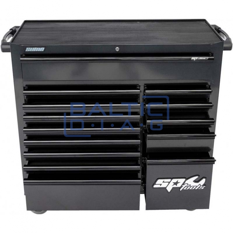 Tool trolley with 14 drawers SPtools Custom series