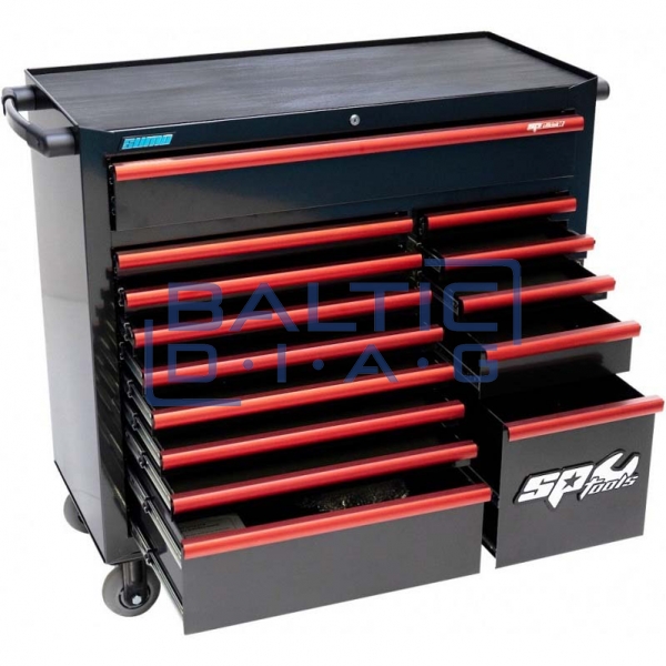Tool trolley with 14 drawers SPtools Custom series