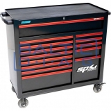 Tool trolley with 14 drawers SPtools Custom series