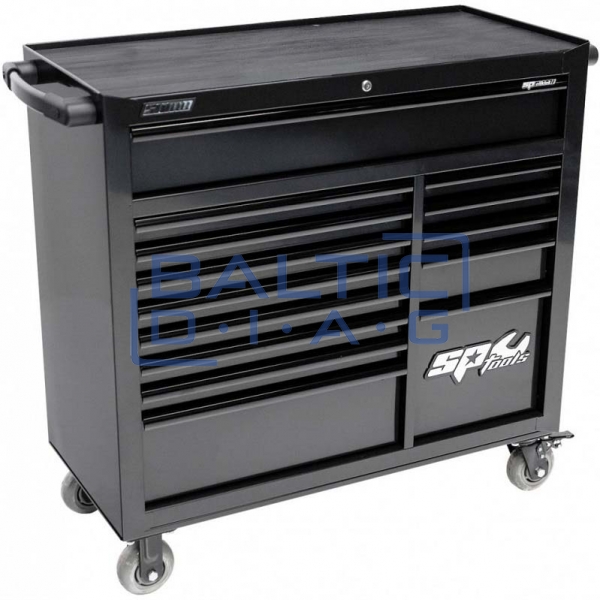 Тележка для инструментов с 14 ящиками SPtools серии Custom