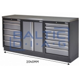 Three-piece workshop workbench set SPtools