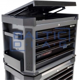 Tool trolley with top box and 16 drawers, SPtools Tech series