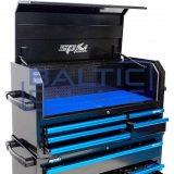 Tool trolley with 14 drawers and an additional 5 upright cabinet SPtools Custom series
