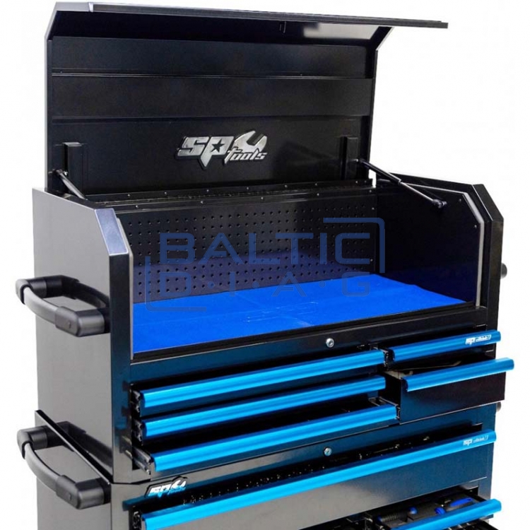 Įrankių vežimėlis su 14 stalčių bei papildoma 5 stačių spintele SPtools Custom series