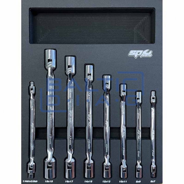 Tool trolley with 14 drawers and 425 tools SP Tools Custom Series