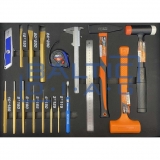 Įrankių vežimėlis su 14 stalčių ir 425 vnt. įrankiais SP Tools Custom Series Įrankių vežimėlis su 14 stalčių ir 425 vnt. įrankiais SP Tools Custom Series